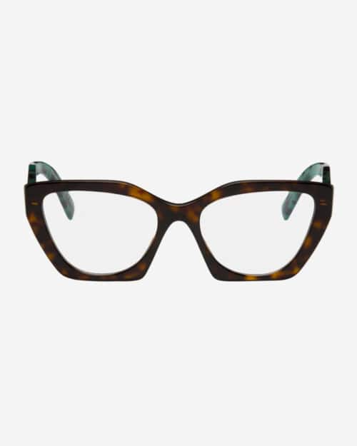 Prada Eyewear Tortoiseshell Cat-Eye Glasses