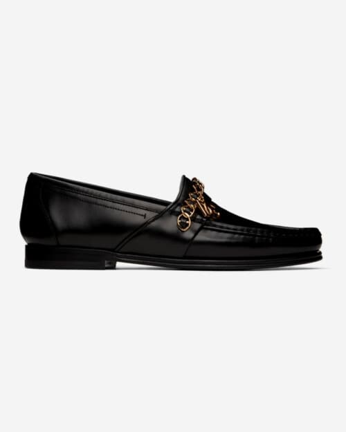 Dolce and Gabbana Black Visconti Loafers