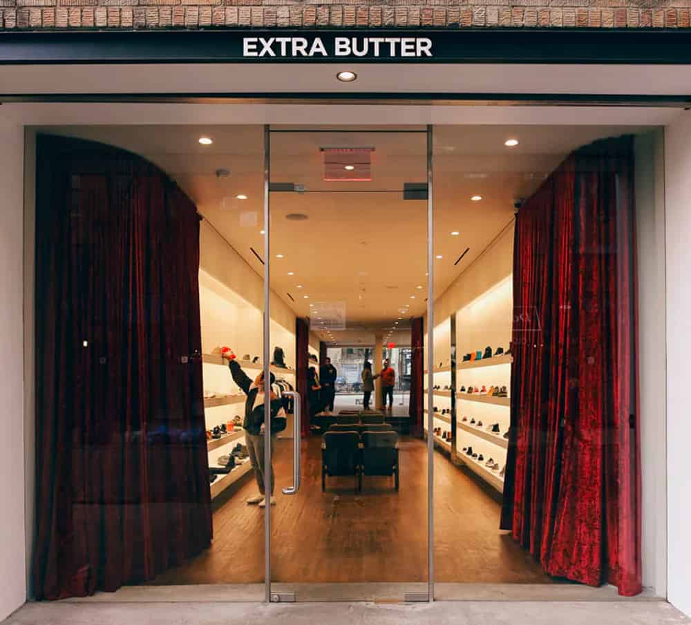Extra Butter 125 Orchard St, New York store frontage