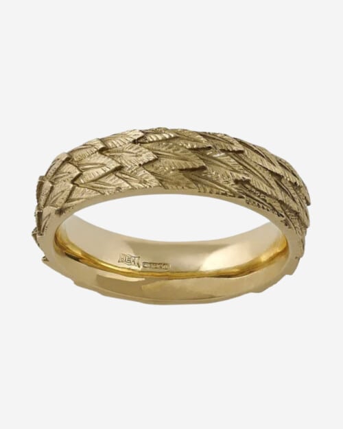 Castro Smith Feather Band Ring