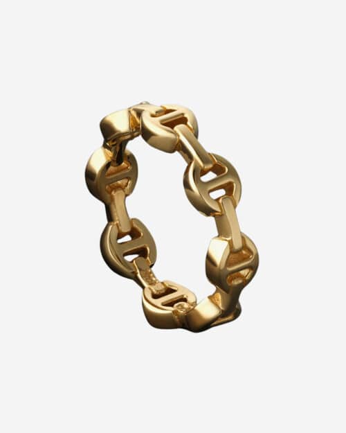 Hoorsenbuhs Dame Tri-Link Gold Ring
