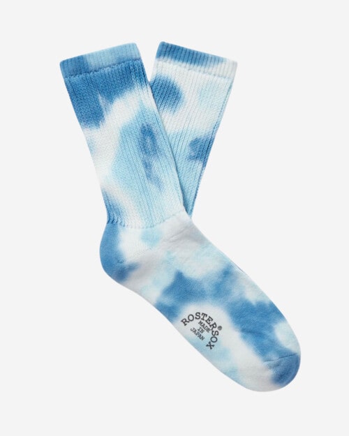Rostersox Tie-Dyed Ribbed Cotton Socks