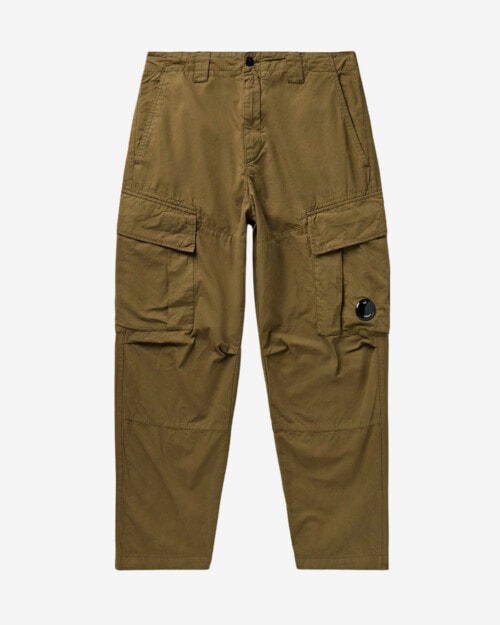CP Company Tapered Logo-Appliquéd Micro Reps Cargo Trousers