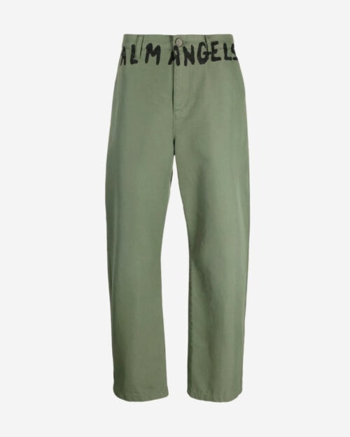 Palm Angels Logo-print Chino Trousers