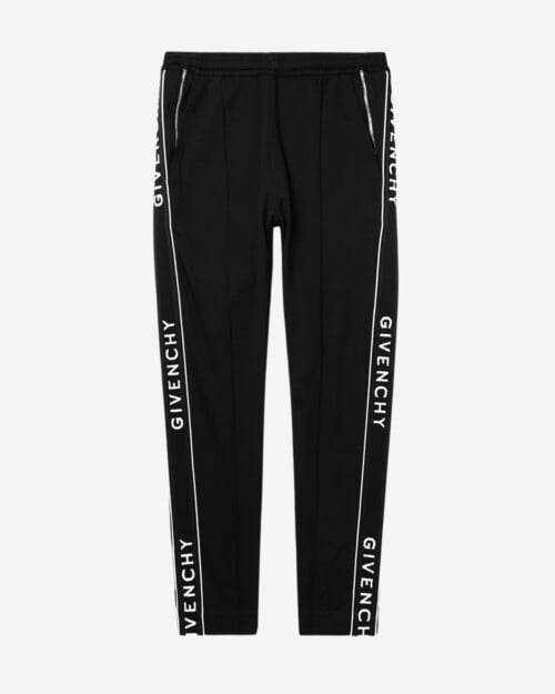 Givenchy Slim-Fit Tapered Logo-Embroidered Tech-Jersey Track Pants