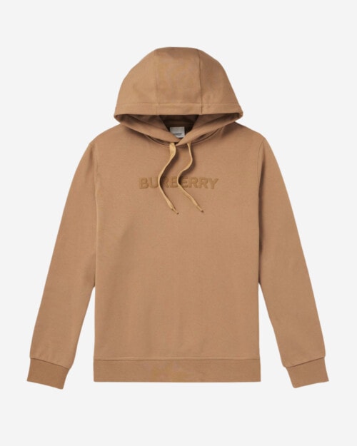 Burberry Ansdell Logo-Print Cotton-Jersey Hoodie