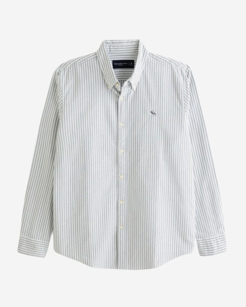 Abercrombie and Fitch Elevated Icon Oxford Shirt