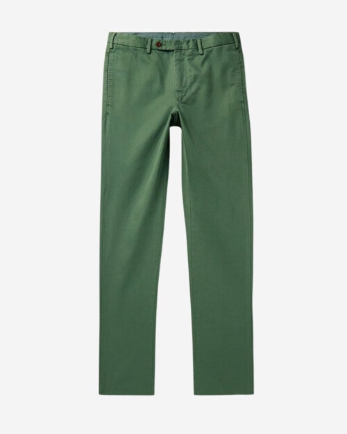 Sid Mashburn Slim-Fit Garment-Dyed Cotton-Twill Trousers