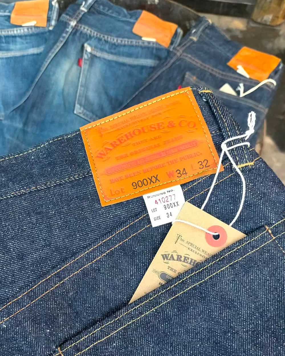 Selection of Warehouse & Co jeans