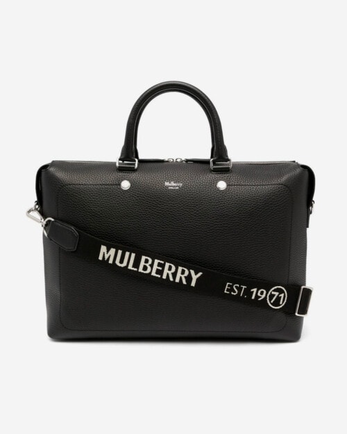 Mulberry City Heavy Grain Briefcase