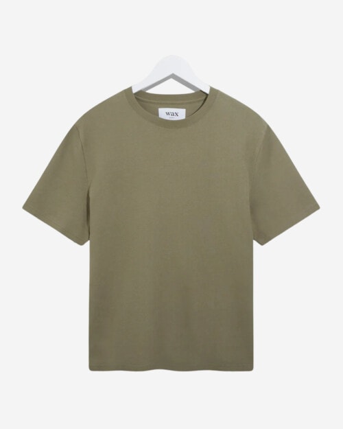 Wax London Dean T-Shirt Textured Green